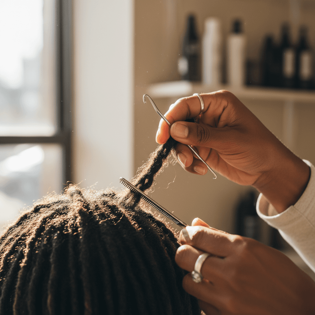 Pose et entretien de locs professionnels à domicile à Bruxelles et en Belgique — Antwerpen Braider
