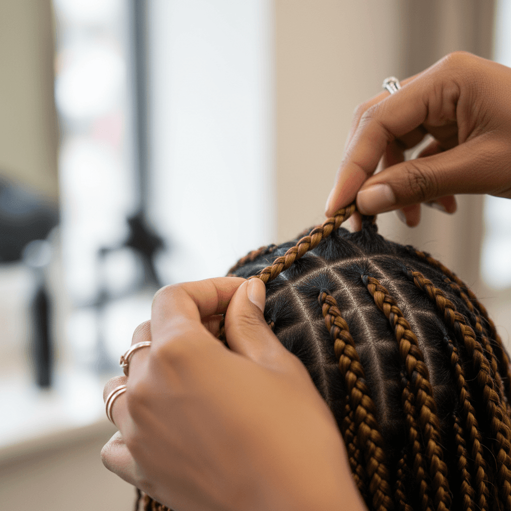 Adorables tresses enfants par Antwerpen Braider — coiffeuse afro professionnelle pour enfants en Belgique