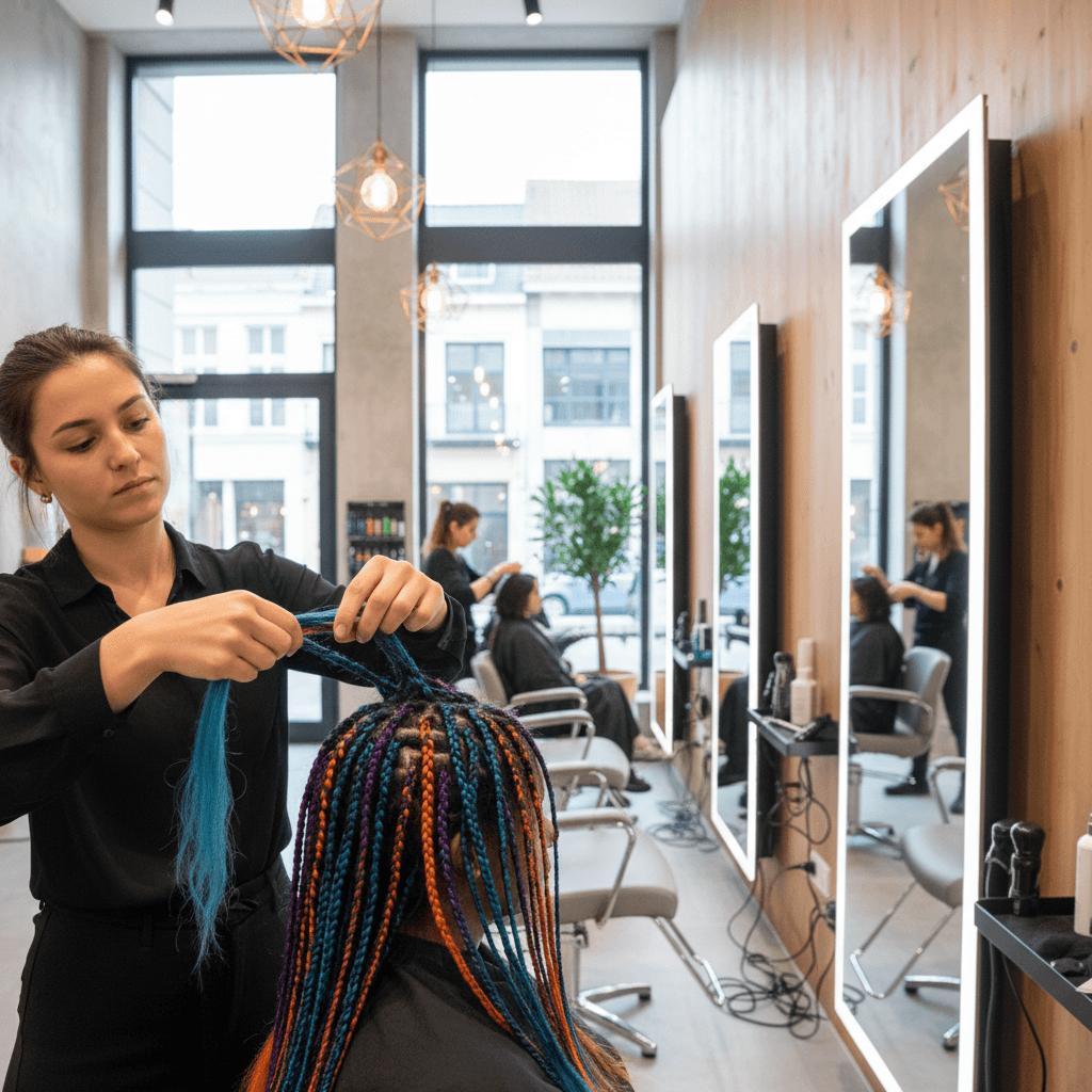 Antwerpen Braider professional braiding services across Belgium cities