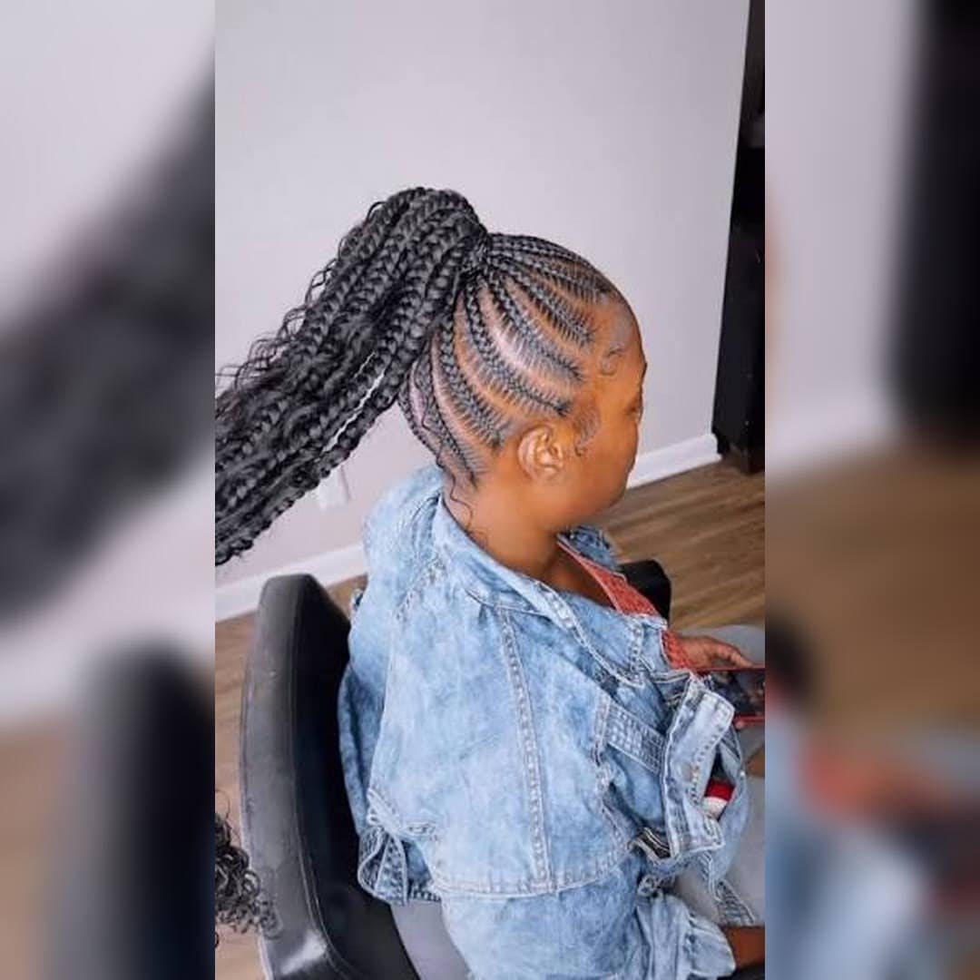 Boho Ponytail Braids - Image 1