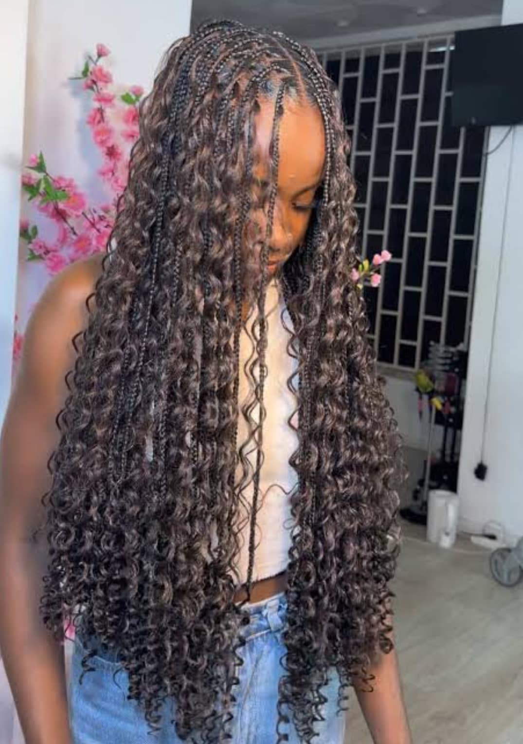 Gypsy Braids With Boho Curls - Image 1
